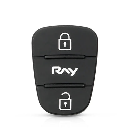KEYYOU 3 Buttons Rubber Pad For Hyundai l10 l20 l30 Picanto Solaris RIO Sportage Elantra Kia Verna Picanto K2 K5 Cerato - RNY
