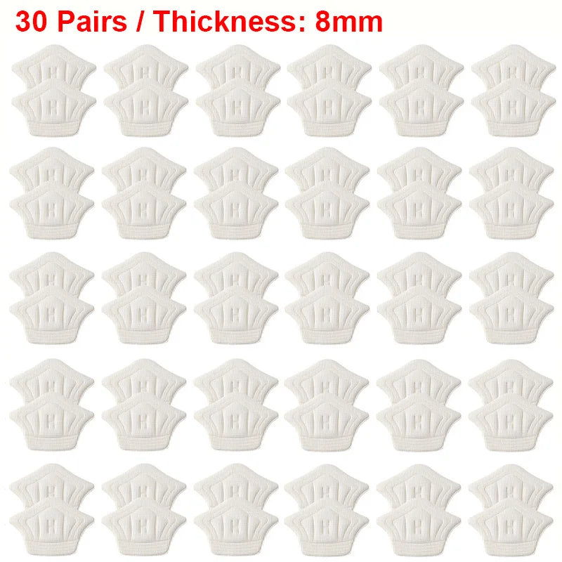 3pairs/6pairs Insoles Patch Heel Pads for Sport Shoes Back Sticker Adjustable Size Antiwear Feet Pad Cushion Insert Insole - 