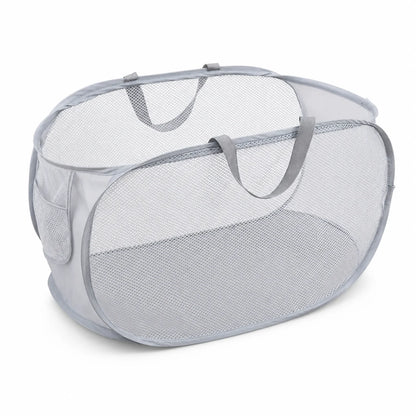 Children's Toys Storage Basket Large Capacity Laundry Basket Multifunctional Children's Dolls Breathable Storage Basket Mesh 