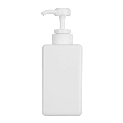 650ml Square Clear Bottle Liquid Soap Whipped Mousse Points Bottling Shampoo Lotion Shower Gel Pump Bottlesnding Soap Dispens