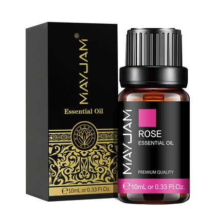 MAYJAM 10ML Essential Oil Lavender Jasmine Eucalyptus Vanilla Sandalwood Bergamot Rosemary Citronella Cinnamon Fragrance Oil 