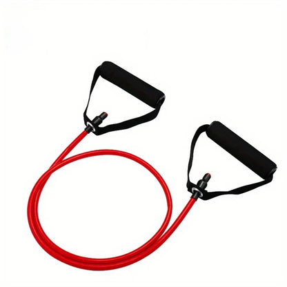 1pc 4-Level Resistance Bands with Handles for Home Workouts and Strength Training - Perfect for Yoga, Pilates,and fitness equ