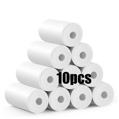 3-20 Rolls 57x25MM Thermal Paper Color Children Camera Instant Print Kids Camera Printing Paper Replacement Accessories Parts