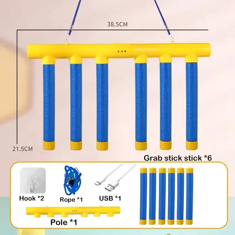 Adults Kid Catching Sticks Game Falling Sticks Catching Sensory Toy Drop Catch Win Reaction Training Reflex Challenge Party G
