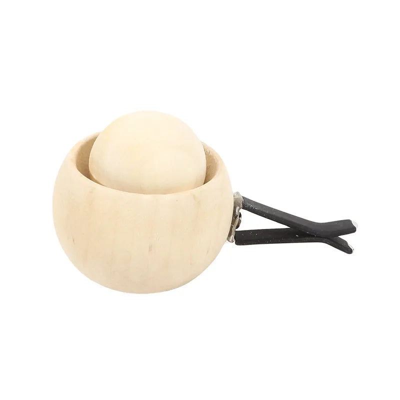 Car Wooden Essential Oil Diffusers-Spherical Design Bedroom Decor Diffuser Car Home Room Fragrance Natural Fragrance Dispersi