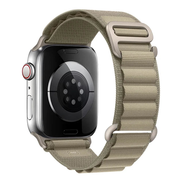 for Apple watch Straps 45mm 46mm 49mm 42mm iwatch Band 44mm 40mm Nylon Alpine bracelet correa Series 10 9 8 7 6 11 SE Ultra 2