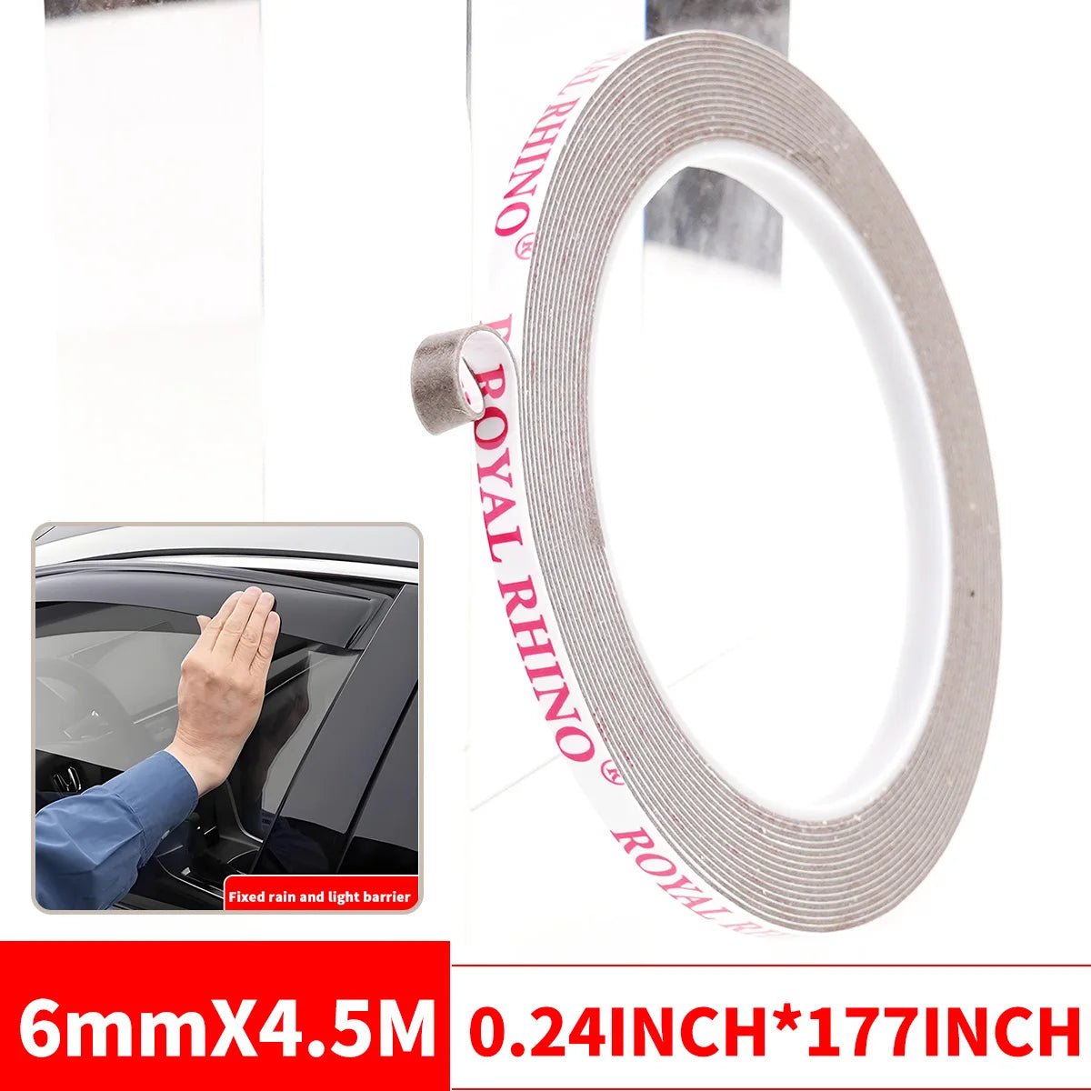450CM Extra Strong Double Sided Tape Adhesive Car Special Tear Off Without Leaving Traces High Viscosity Mounting Fixing Stic