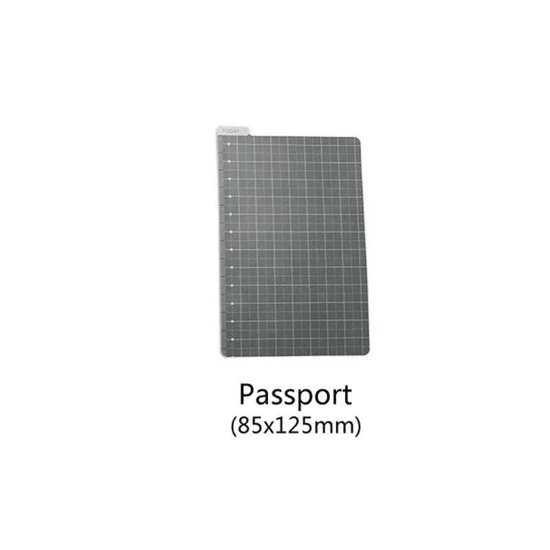 A5 A6 Writing Mat Board Based Plate Ruler for Midori Hobo Notebook Journal Planner School Office Supplies Stationery - Passpo