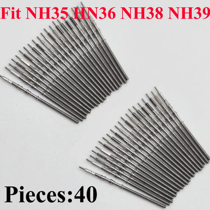Watch Stem Stainless Steel Spare Parts fit NH35 NH36 NH34 NH38 NH39 Crown Automatic Mechanical Movement Watch Parts Crown Ste