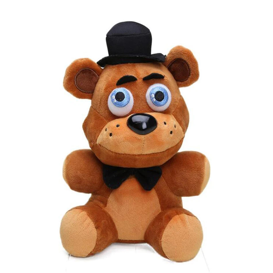 Five Night At Freddy Fnaf Cute Plush Toys Game Doll 18 CM Bonnie Bear Foxy Cartoon Stuffed Dolls Freddy Toys For Children Gif