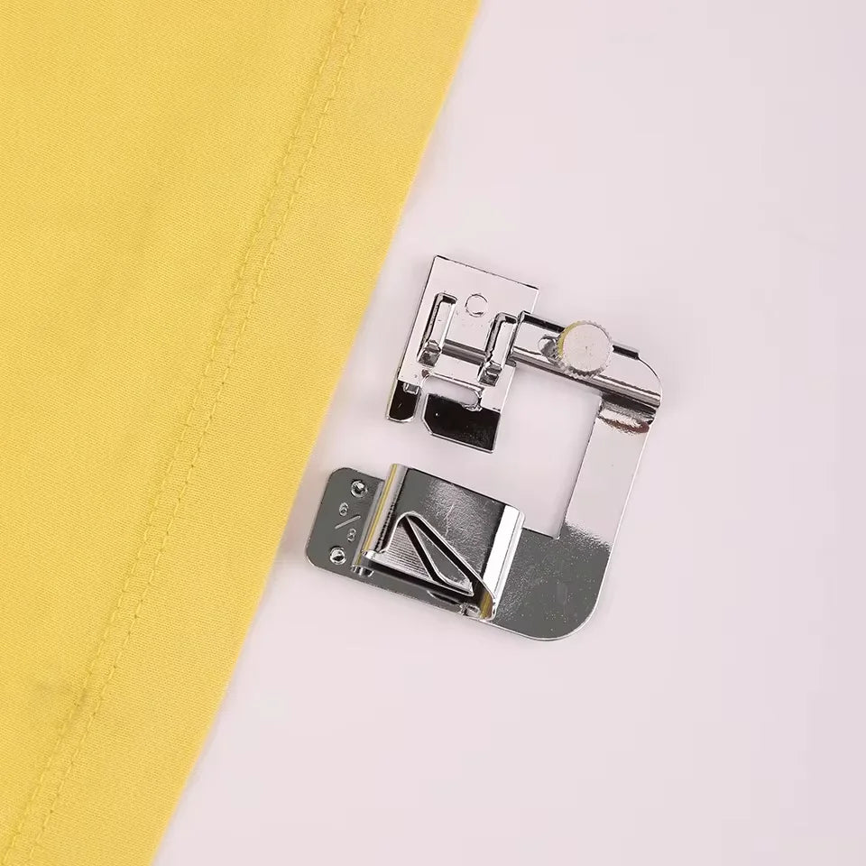 Sewing Hemming Set 1/3Pcs Wide Hem Foot 1Pc Or 3Pcs Narrow Rolled Hem Presser Feet For Brother Singer Low Shank Sewing Machin