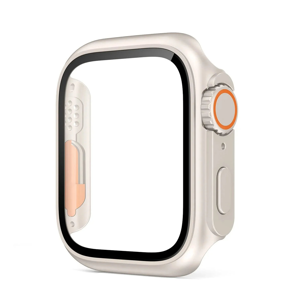 Glass+Case for Apple Watch 46mm 44mm 45mm 41mm 40mm 38mm 42mm Screen Protector Change Ultra Bumper iWatch Series 10 9 8 7 SE 