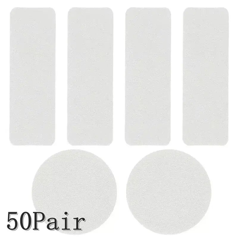 6pcs Sports Shoe Patches for Damaged Side Edges Inner Lining & Heel Wear - Shoe Repair Stickers for Extended Footwear Life - 