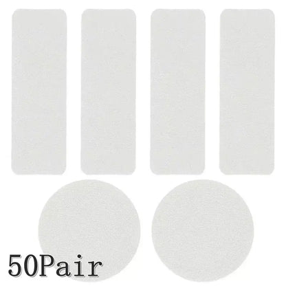 6pcs Sports Shoe Patches for Damaged Side Edges Inner Lining & Heel Wear - Shoe Repair Stickers for Extended Footwear Life - 