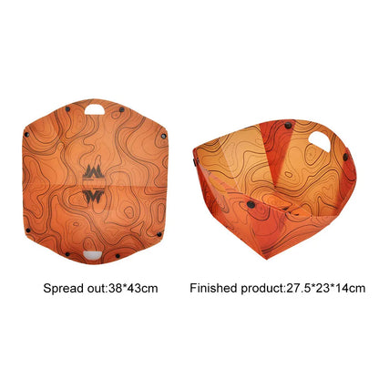 Outdoor Lightweight Folding Tableware Portable Bowl Plates Coffee Filter Funnel Cup Heatproof Food-Grade Tableware Easy to Cl