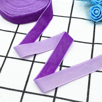 6-38mm Velvet Ribbon Wedding Party Decoration Handmade Gift Wrapping Hair Bowknot DIY Christmas