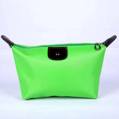 Cosmetic Bag For Women Colorful Waterproof Travel Dumpling Storage Bags Mini Cute Toiletry Makeup Portable Tote Bags Purses 2