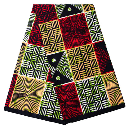 New Fashion African Wax Fabric Nigeria Ankara Fabrics Block Prints Batik Sewing Cloth