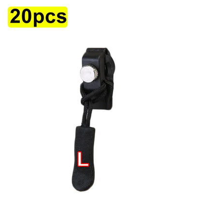 Universal Zipper Repair Kit Quick Instant Detachable Zipper Head Replacement Zipper Slider Pull for Jacket Bags Coat Free Sew