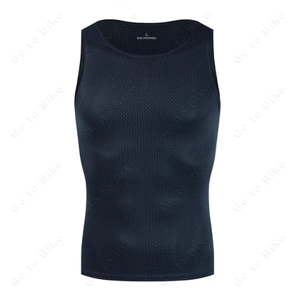 Colorful Cycling Base Layer Cycling Undershirt Quick Dry Underwear Cycling Sleeveless Jersey High Elastici MTB Road Bike Jers