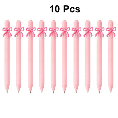 5/10/20/30 Pcs Pink Bow Pens Party Favors For Girls School Birthday Party Office Supply Wedding Butterfly Themed Party Suppli