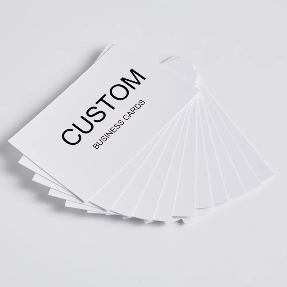 200pcs, Custom Business Cards/Cards, Desktop Business Cards, Thank You Cards, Matte Film