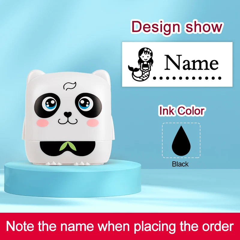 ‌Personalized Custom Name Stamp for Kids - Waterproof Durable School Stamp, Non-Fade Ink,Unique Educational Gift for Students