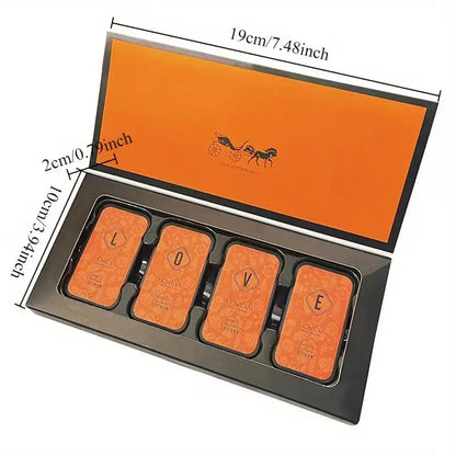 Solid Fragrance Gift Box, Romantic Lasting Solid Fragrance, Tempting Fragrance, Outdoor Portable, Dating Travel, Valentine's 