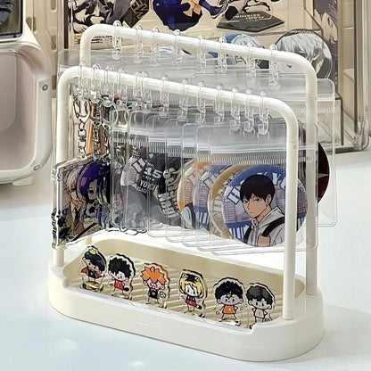 Display Stand Simple Jewelry Storage Baroque Style Desktop Decoration Ornament Compact Size Fashion Accessory Organizer - Dou