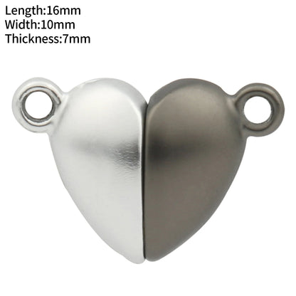 10-5Sets Stainless Steel Strong Magnetic Clasps Magnet End Clasp Connectors For Jewelry Making DIY Bracelet Necklace Accessor