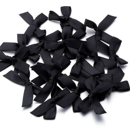 50 Pcs/Lot 4*3.5cm Fresh Pink Ribbon Bows Small Size Satin Ribbon Bow Flower Craft Decoration Handwork DIY Party Decoration