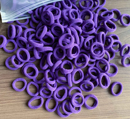50/100Pcs Colorful Nylon Hair Bands for Children Scrunchie Hair Ties Rubber Band Kids Elastic Hair Leagues Girl Hair Accessor