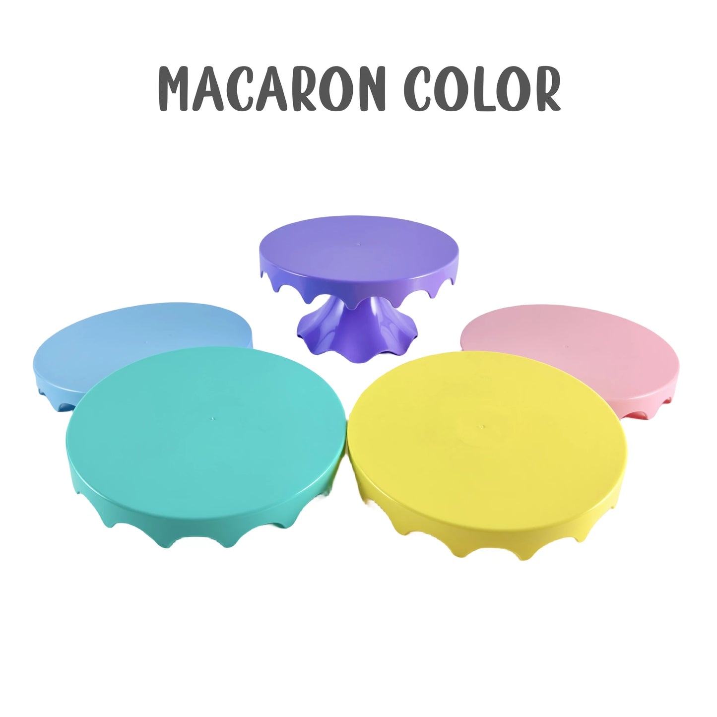 one piece Cake Stand and Cupcake Stands Holder Fruits Dessert Display Plate for Baby Shower Wedding Birthday Party Celebratio