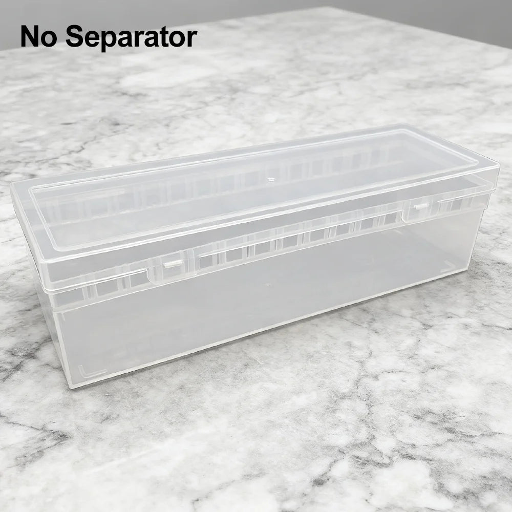 Holds 800+ Trading Card Storage Box for MTG PKM Cards Plastic Large Clear Compartmentalized Organizer Card Case for Sports PT