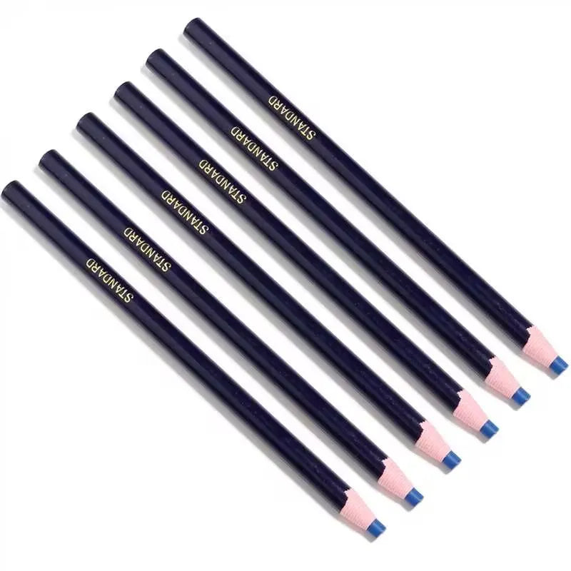 6pcs Multicolor Fabric Cloth Marker Pencils Cut-free Sewing Chalk Tailor Pen for Garment Leather Marking Crayon Sewing Tools 