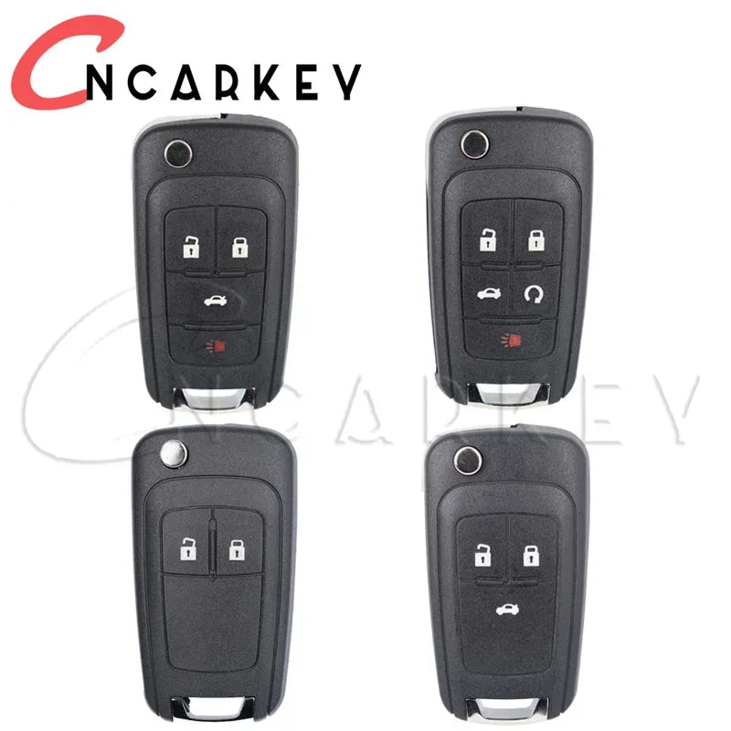 For Buick Chevrolet Cruze Epica Lova Camaro Impala Aveo Malibu Sail Orlando Trax Spark Remote Key Shell 2345Buttons Car Key C