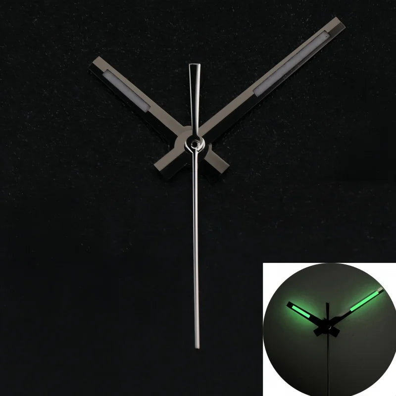 Quality Index 8 Colors Polished Silver Gold Watch Hands C3 Bgw9 Green Blue Bright Luminous For Nh35 Nh36 NH34 Movement Seik M