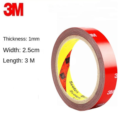 3M VHB Strong Double Sided Adhesive 3M 4229P 5-50mm Waterproof Traceless Foam Adhesive Tape For Car Home Indoor High Temperat