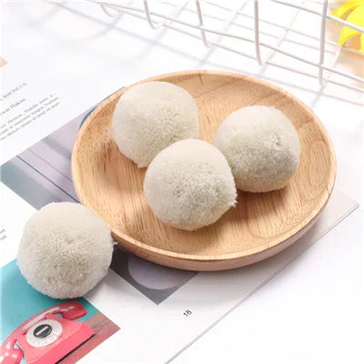 Multi Size Pom Piel 15mm/20mm/25mm/30mm/40mm Soft Pompones Fluffy Plush Crafts DIY Pom Pom Bal Wedding Sewing Party Accessori
