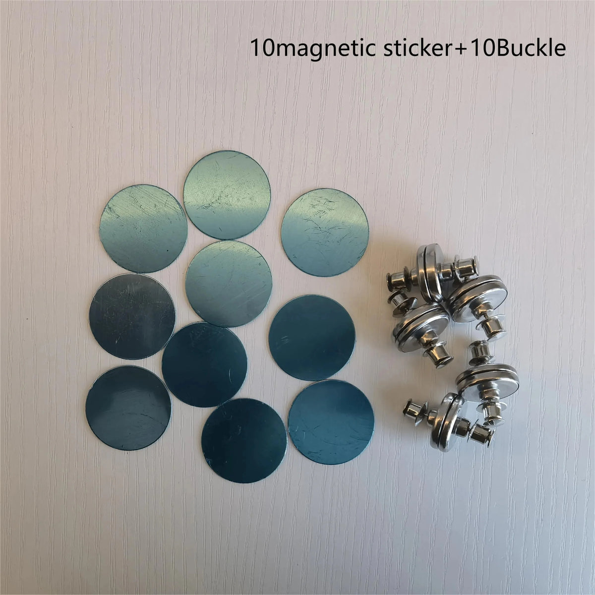 Heavy Duty Magnetic Hooks for Curtains - No Drilling Wall Mounted Hanger, Rustproof Metal Hook with 15lb Load for Kitchen - 5