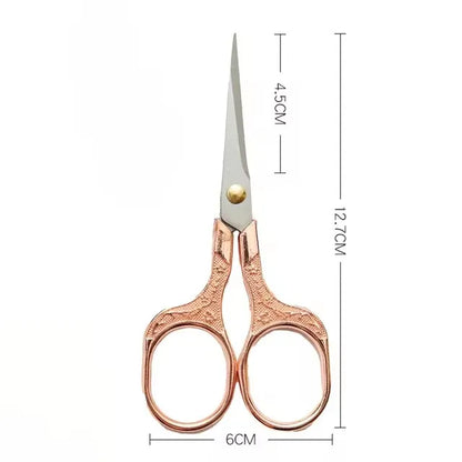Sharp Durable Stainless Steel Antique Scissors Professional Fabric Embroidery Vintage Tailor Thread Scissor for Sewing Shears