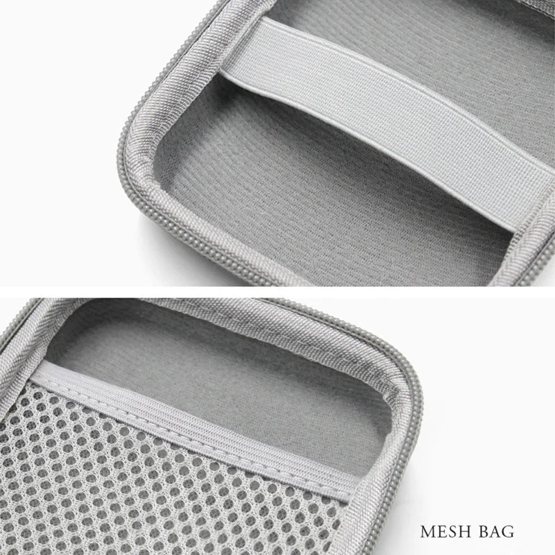Portable Earphone Storage Bag Data Cable Organizer Bag Multifunctional Digital Gadgets Case For Charger U Disk Protective Cov