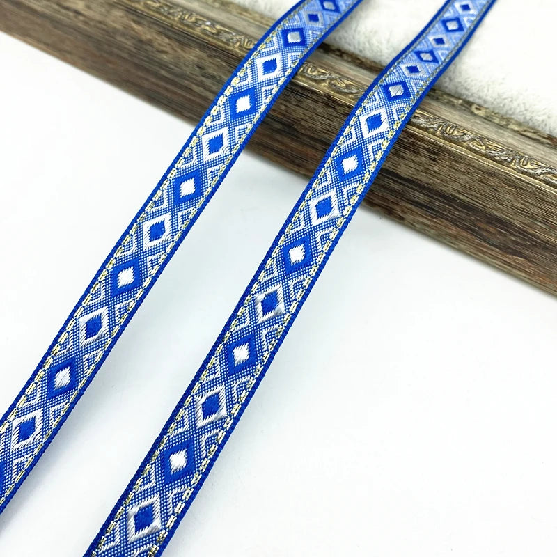 Lace Trim, Vintage Ethnic Lace Tape 2 Yards, 13mm Wide for Sewing, DIY Crafts, Lace Projects, Scrapbooking, Floral Tape
