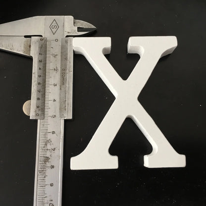 DIY Home Decor Wooden Letters Alphabet Word Bridal Wedding Party Home Decor Nautical Decor Supplies Ornaments Wholesale - X