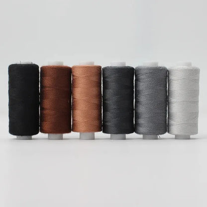 6pcs/Pack Assorted Colors Sewing Thread Polyester Sewing Thread, For Domestic DIY Sewing And Embroidery - XX-6SS-6Z