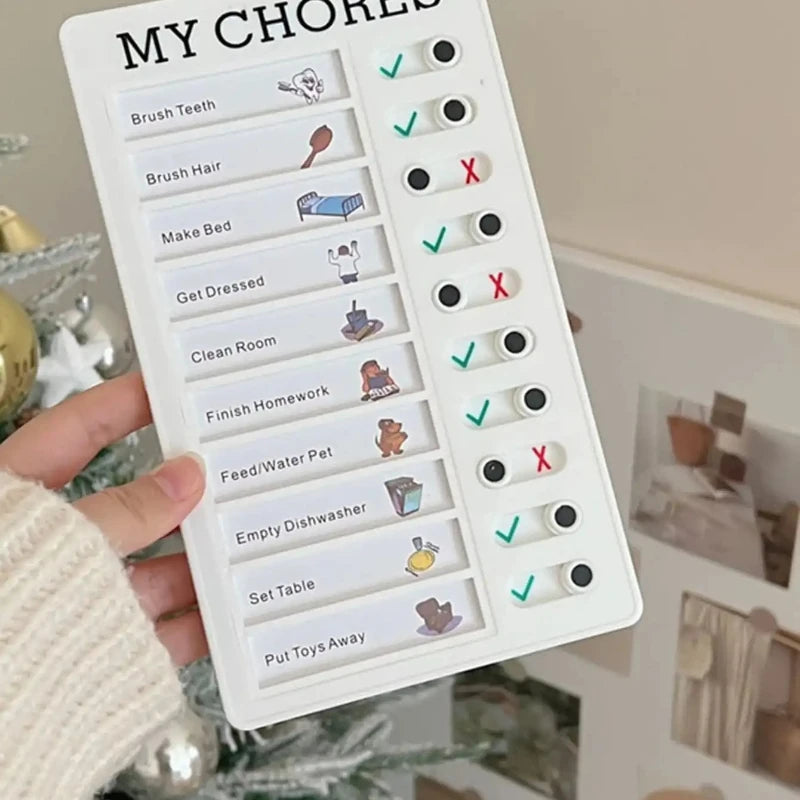 1PCS Bview Art 10 Blank Sheets of Paper to do List Board Memo List Board for Adults and Children for Planning Reminders
