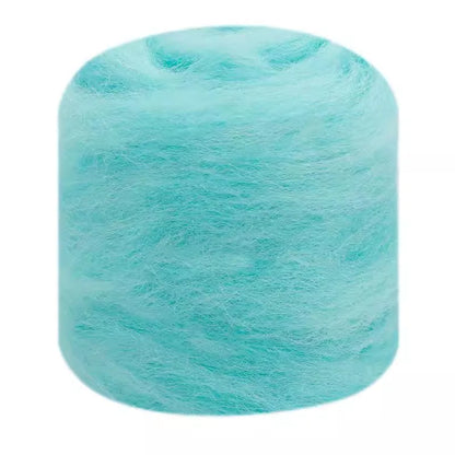 Needle Felting Wool Fibre Wool Roving for DIY Craft Materials, Needle Felt Roving Fabric Felt Craft Toys Handmade Felting Cra