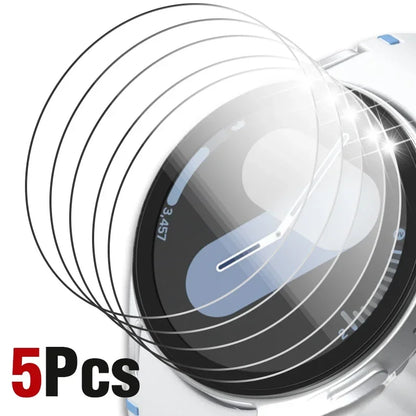 1-5Pcs Tempered Glass for Samsung Galaxy Watch 9 8 40mm 44mm SmartWatch Screen Protector for Galaxy Watch 9 4 5 6 7 8 Classic