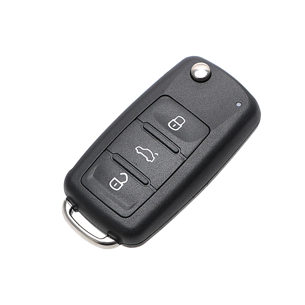 3 Buttons Remote Flip Blank Covers Car Keys For VW Car Key Shell for Volkswagen Golf Jetta Polo Beetle Caddy Eos Scirocco Tou