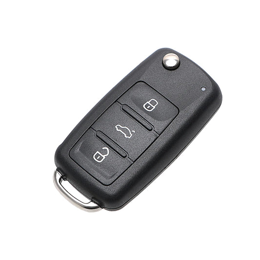 3 Buttons Remote Flip Blank Covers Car Keys For VW Car Key Shell for Volkswagen Golf Jetta Polo Beetle Caddy Eos Scirocco Tou